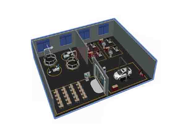 吉利帝豪EV450電動汽車整車教學(xué)實(shí)訓(xùn)系統(tǒng)