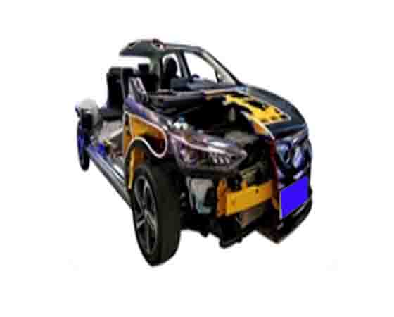 轎車改裝網(wǎng)聯(lián)實訓整車