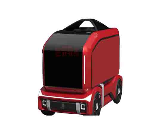 實訓智能網聯無人集裝箱小車