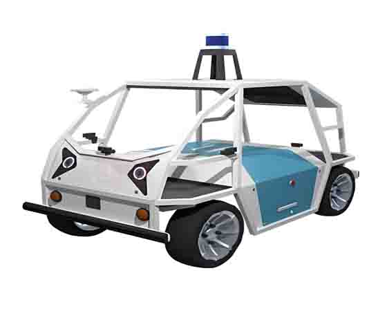 自動駕駛教學(xué)平臺實訓(xùn)車