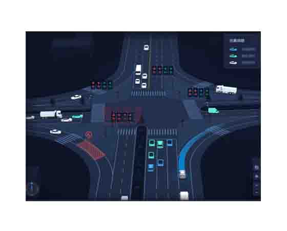 車路協(xié)同智能網(wǎng)聯(lián)云控裝置實訓(xùn)平臺